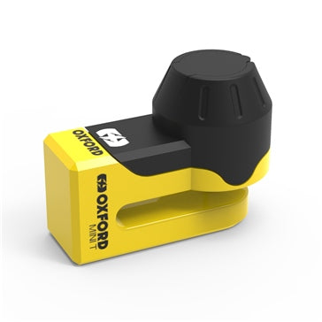 DISC LOCK MINI T BK/YE OXFORD