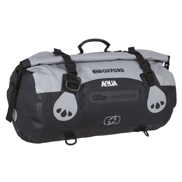 ROLL BAG AQUA T-70 GY/BK OXFORD