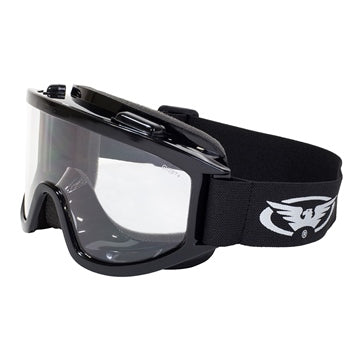 GOGGLE WIND-SHIELD CLR W/POUCH