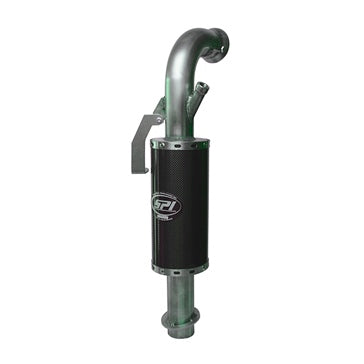 Straightline Carbon Fiber Lightweight Muffler Full Stainless