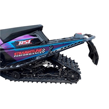 Straightline Carbon Fiber Bumper Rear - Carbon fiber - Fits Polaris