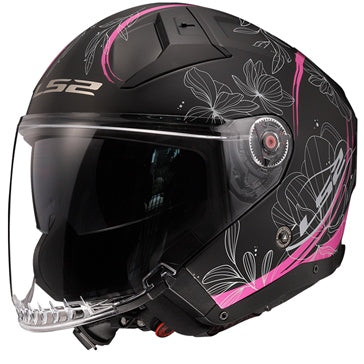 LS2 Infinity II Open-Face Helmet Lotus