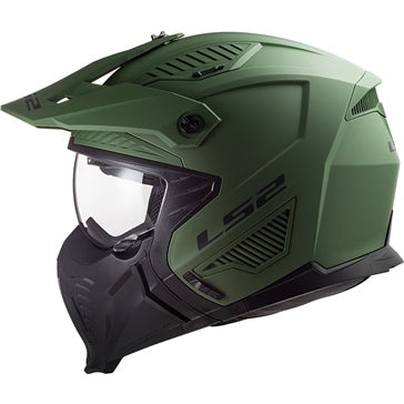 HELM DRIFTER SOLID MAT MILITARY GR 2XL