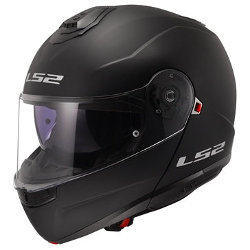 HELM STROBE II SOLID MAT BK 3XL LS2