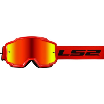 GOGG CHARGER BK/RD CLR LS2