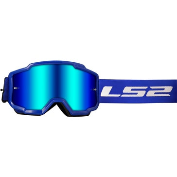 LS2 Charger Goggle Black; Blue