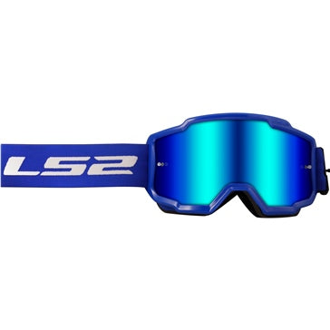 LS2 Charger Plus Goggle Black; Blue