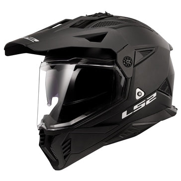 HELM BLAZE II SOLID W/SUNV MAT BK M