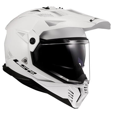 HELM BLAZE II SOLID W/SUNV GLOSS WH XS
