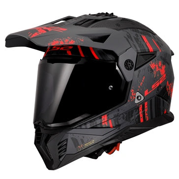 LS2 Blaze II Off-Road Helmet Crazy - Without Goggle