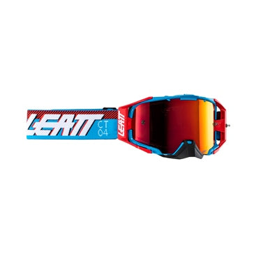 LEATT Velocity 6.5 Iriz Goggle Cyan