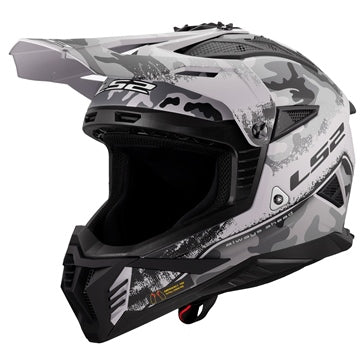 HELM GATE II CARBINE TONAL GY/BK S LS2