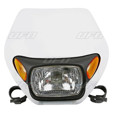 HEADLIGHT OREGON W/TURN SIGNAL12V WH UFO