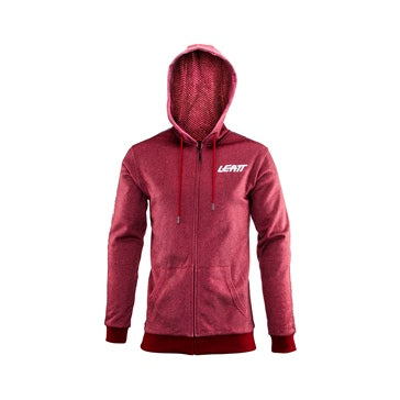 HOODIE PREMIUM ZIP RUBY L LEATT