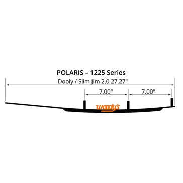 CARBIDE RUN 8 inchX60D SLIM JIM 2.0 POL QTY1