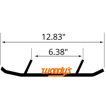 WOODYS Carbide Runner Fits Ski-doo