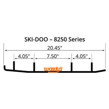 CARBIDE RUNNER 4 inchX60D DOOLY SERIES QTY1