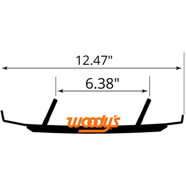 WOODYS Carbide Runner Fits Ski-doo