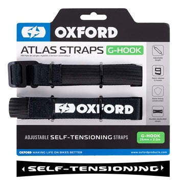 Oxford Products Atlas G-Hook Straps 1.2 m