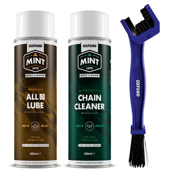 Oxford Products Mint Motorcycle Chain and Lube Kit
