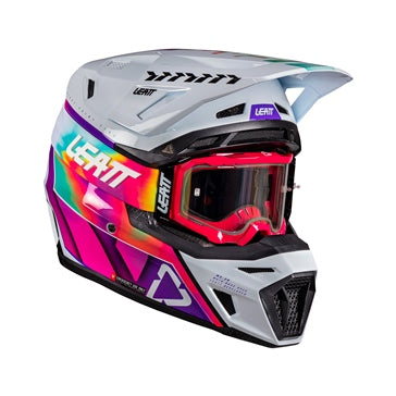 HELM MOTO 8.5 V26 KIT PINATA TEAL L