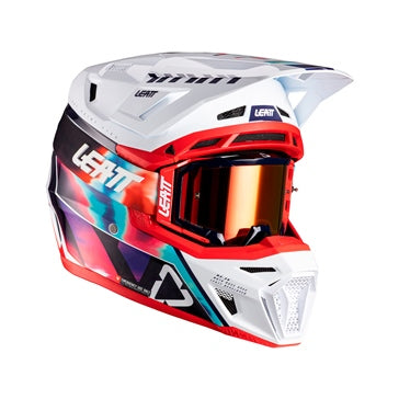 LEATT 8.5 Off-Road Helmet Kit V26 - Goggle Included
