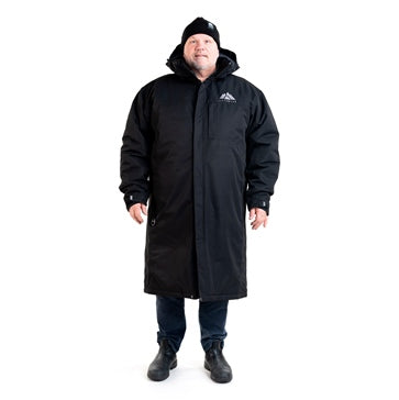 JACKET PIT COAT BK/GY L/XL