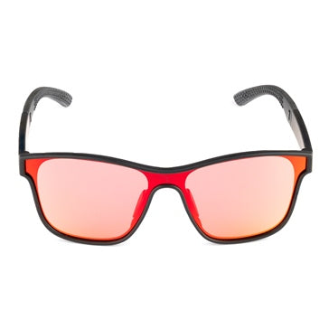 SUNGLASSES VIBE VISORS BK/RD