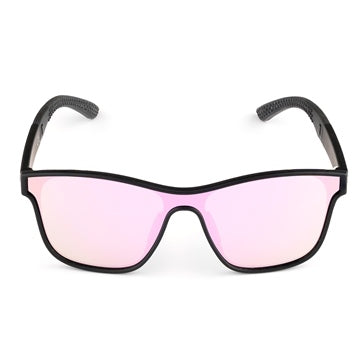 SUNGLASSES VIBE VISORS BK/PI