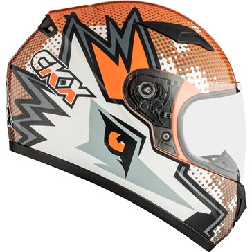 CKX RR519Y Child Full-Face Helmet; Winter Wolf - Winter