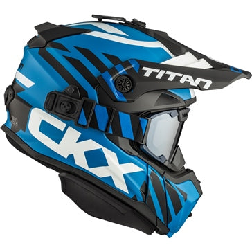 HELM TITAN DL MARKS BL/BK MAT S