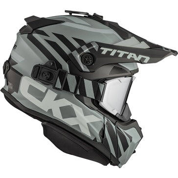 CKX Titan Original Backcountry Helmet; Winter Marks - Without Goggle