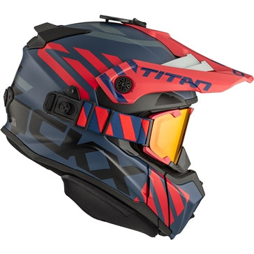 CKX Titan Original Backcountry Helmet; Winter Marks - Without Goggle