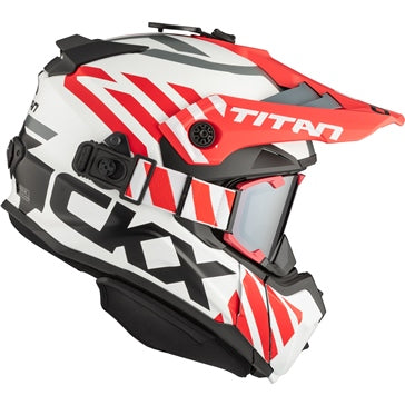 CKX Titan Original Backcountry Helmet; Winter Marks - Without Goggle