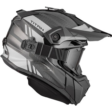 HELM TITAN DL TRAK GY/SI GLOSS 3XL