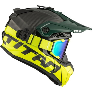 CKX Titan Air Flow Backcountry Helmet; winter Stalwart - Without Goggle