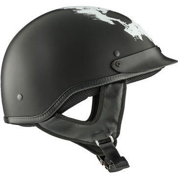 HELM BULLET LULL BK/WH GLOSS L