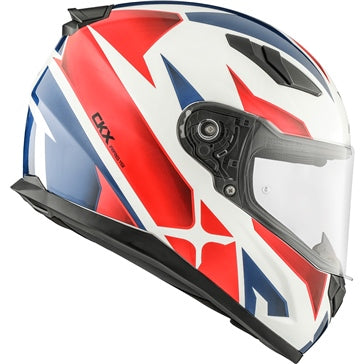 HELM RR619 SHOT RD/BL GLOSS 2XL