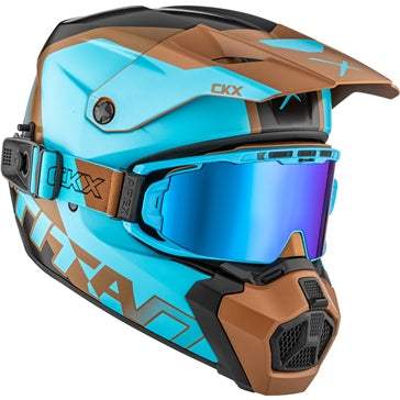 HELM TITAN AMS DL NUNAVUT BL/PECAN MAT L
