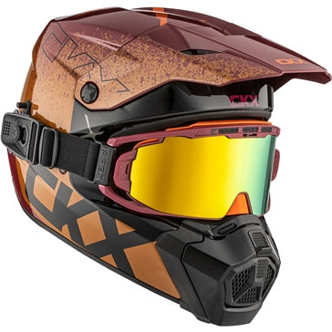 HELM TITAN AMS DL VANEER PECAN GLOSS XL