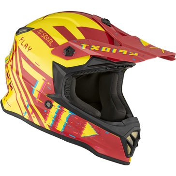 HELM TX019Y ERROR RD/YE MAT L CKX