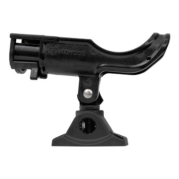 ROD HOLDER AJD BLK BI-AX MOUNT