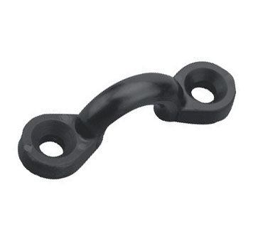 PAD EYE NYLON 3/8 inch BLACK