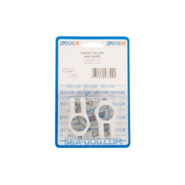 JAW SLIDE NYLON WHITE 3/4 inch PAIR