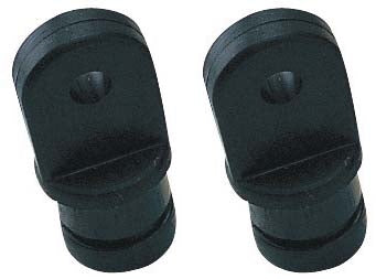 TOP INSERT NYLON BLACK 3/4 inch PAIR