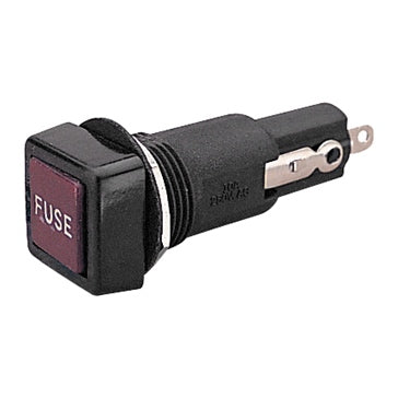 FUSE HOLDER W/PUSH IN CAP