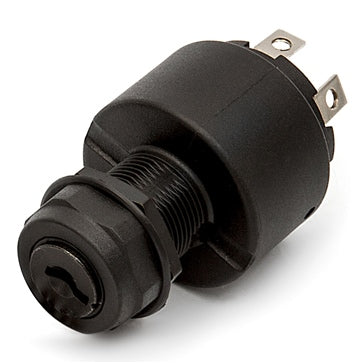 3-POSITION KEY SWITCH-POLY/ SHORT