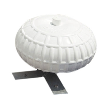VINYL DOCK WHEEL 12 inch WHT
