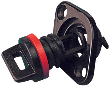 BLACK DRAIN PLUG 1 inch