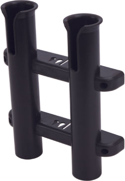 TWO POLE ROD STORAGE RACK - BL ACK